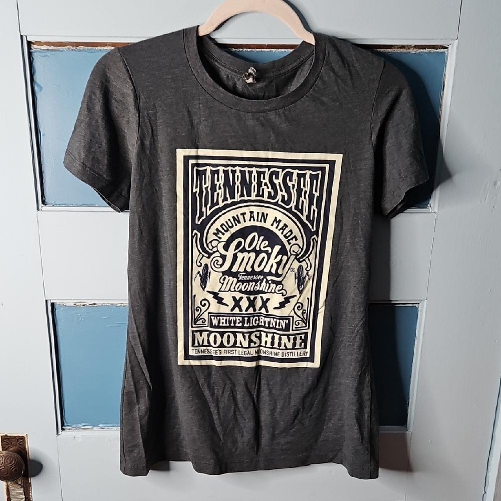 Next Level Ole Smokey Unisexual Y2K Graphic Crew Neck Tshirt - Picture 2 of 7